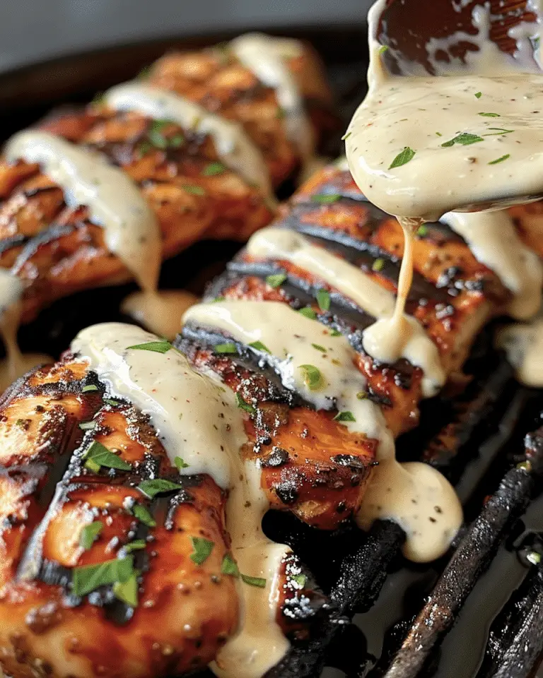 Cajun Grilled Chicken with Alabama White Sauce Image